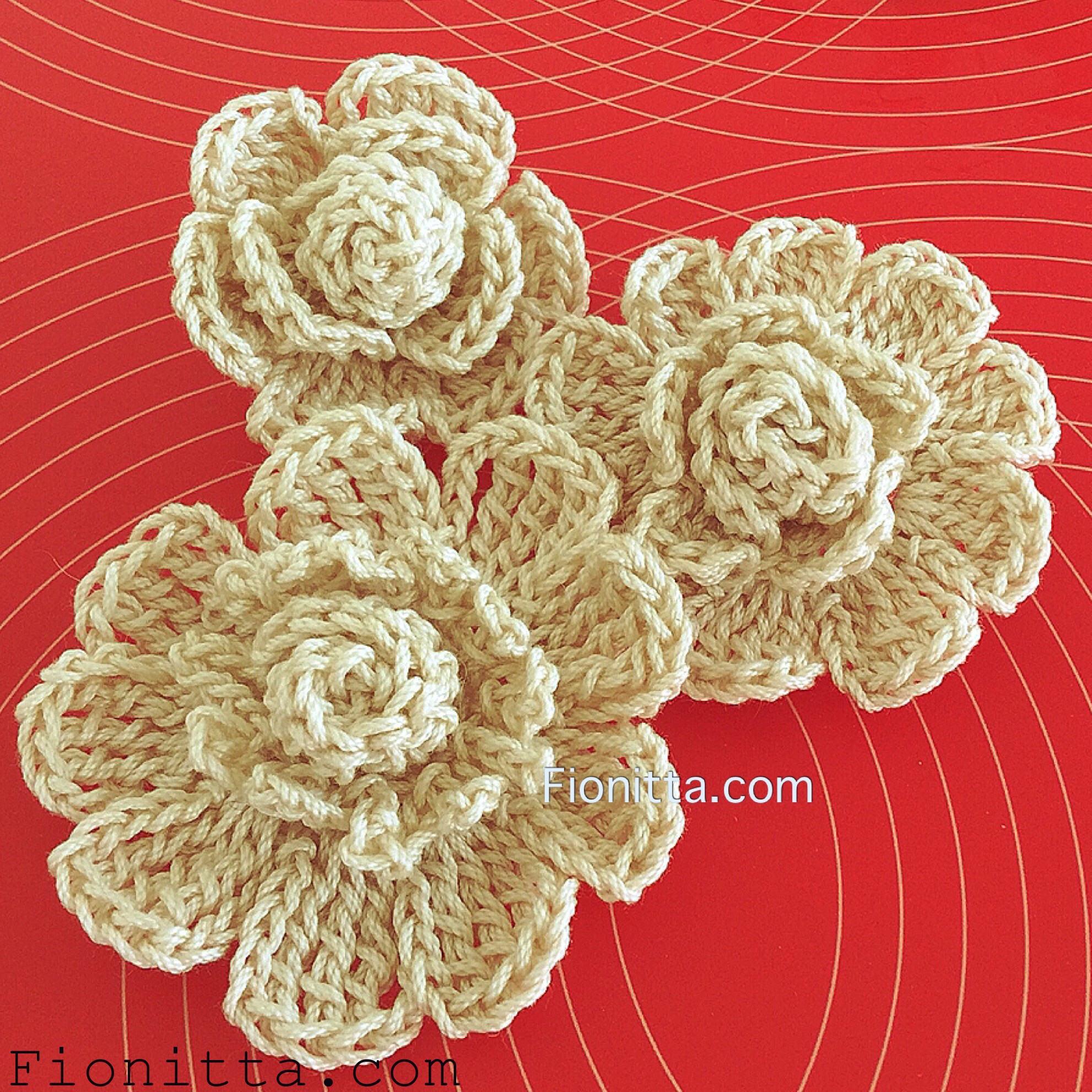 Crochet flowers 2