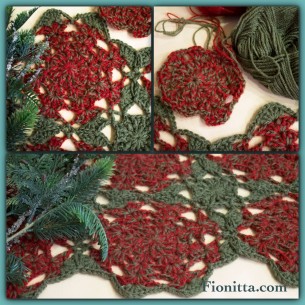 Crochet Christmas Afghan Blanket