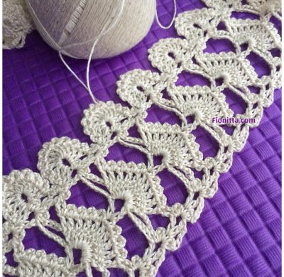 Vintage crochet lace